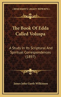 Front cover_The Book Of Edda Called Voluspa