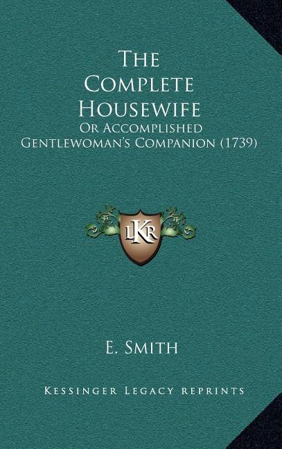 Front cover_The Complete Housewife