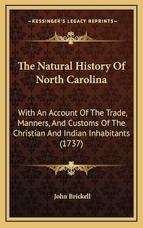 Front cover_The Natural History Of North Carolina