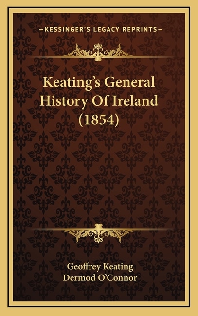 Couverture_Keating's General History Of Ireland (1854)