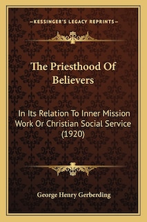 Front cover_The Priesthood Of Believers