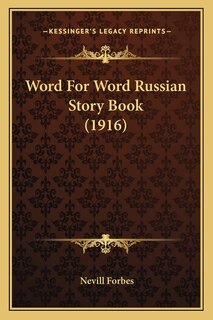 Front cover_Word For Word Russian Story Book (1916)