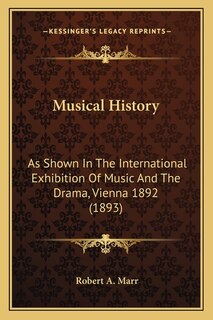 Front cover_Musical History