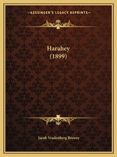 Front cover_Harahey (1899)