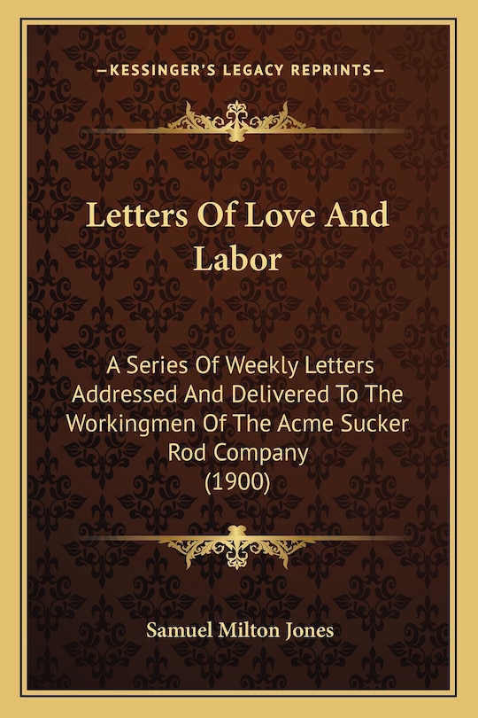 Couverture_Letters Of Love And Labor