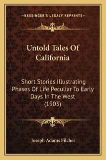 Couverture_Untold Tales Of California