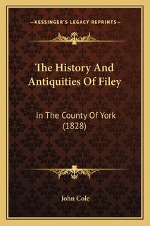 Front cover_The History And Antiquities Of Filey