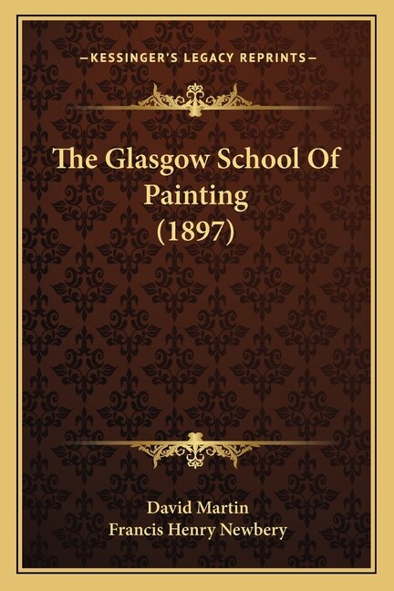 Front cover_The Glasgow School Of Painting (1897)