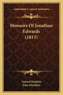 Front cover_Memoirs Of Jonathan Edwards (1815)