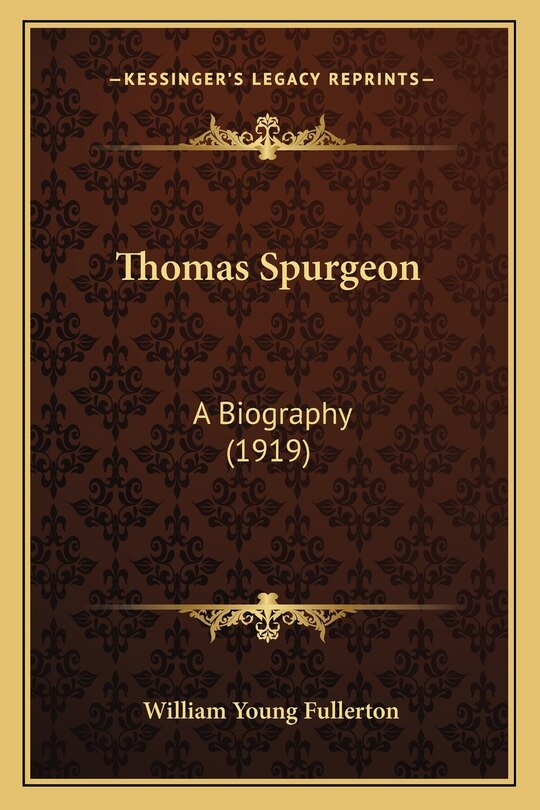 Couverture_Thomas Spurgeon