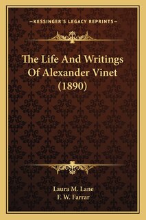 Couverture_The Life And Writings Of Alexander Vinet (1890)