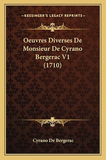 Front cover_Oeuvres Diverses De Monsieur De Cyrano Bergerac V1 (1710)