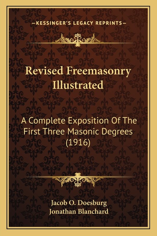 Front cover_Revised Freemasonry Illustrated