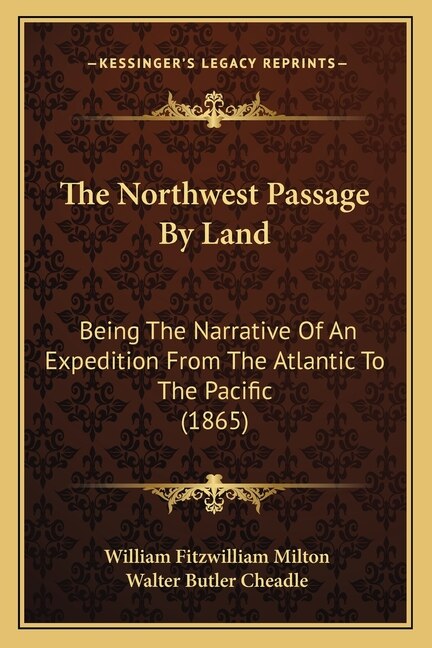Front cover_The Northwest Passage By Land