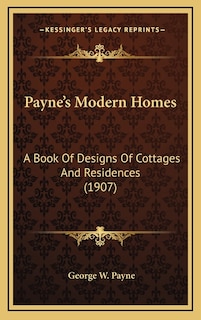 Front cover_Payne's Modern Homes