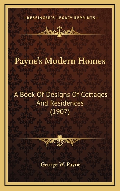 Front cover_Payne's Modern Homes
