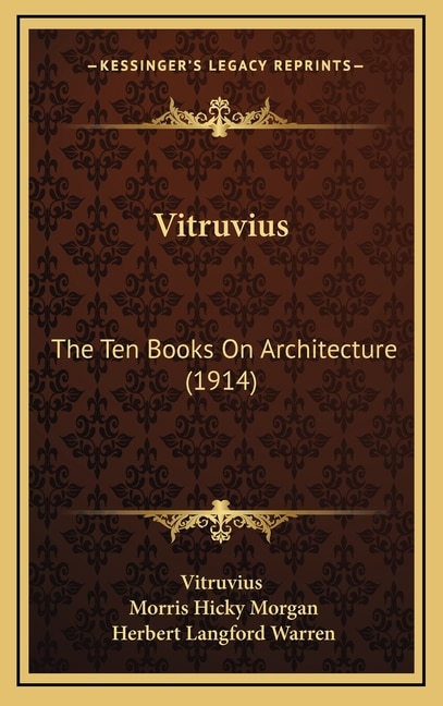 Front cover_Vitruvius