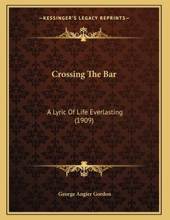 Front cover_Crossing The Bar