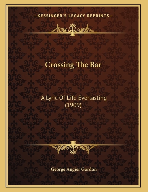 Front cover_Crossing The Bar