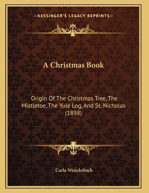 Front cover_A Christmas Book