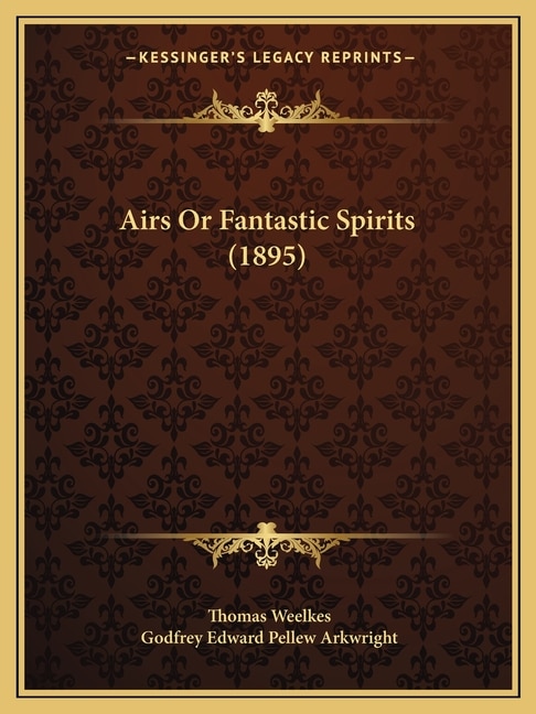 Couverture_Airs Or Fantastic Spirits (1895)