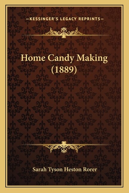 Front cover_Home Candy Making (1889)