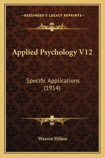 Front cover_Applied Psychology V12