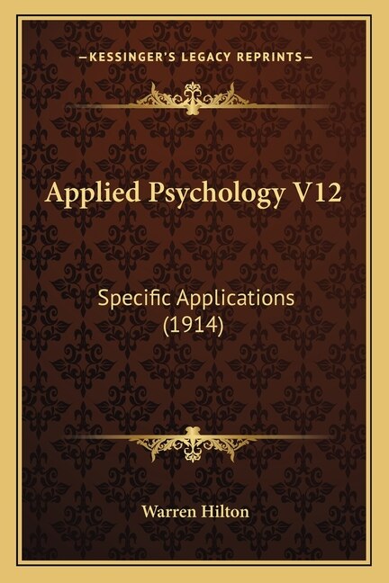Front cover_Applied Psychology V12