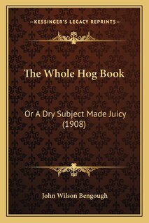 Front cover_The Whole Hog Book