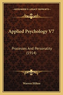 Front cover_Applied Psychology V7