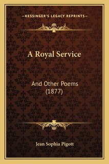 Front cover_A Royal Service