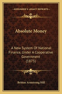 Front cover_Absolute Money