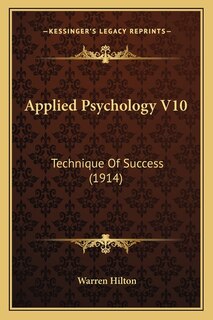 Front cover_Applied Psychology V10