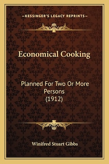 Front cover_Economical Cooking