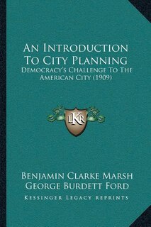 Couverture_An Introduction To City Planning
