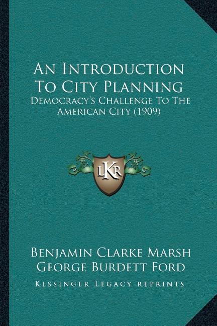 Couverture_An Introduction To City Planning