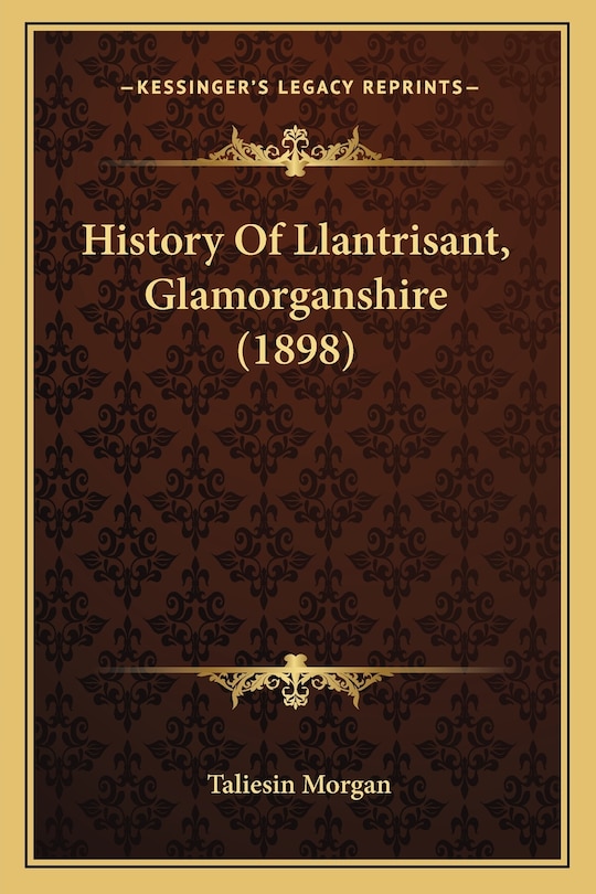 Front cover_History Of Llantrisant, Glamorganshire (1898)