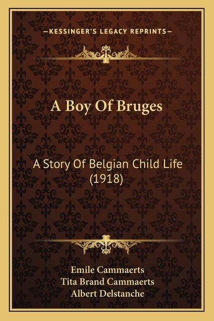 Couverture_A Boy Of Bruges