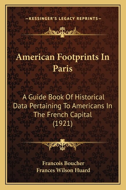 Front cover_American Footprints In Paris
