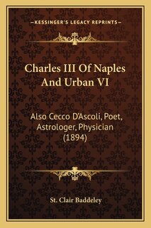 Front cover_Charles III Of Naples And Urban VI
