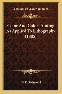 Front cover_Color And Color Printing As Applied To Lithography (1885)