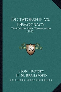 Front cover_Dictatorship Vs. Democracy
