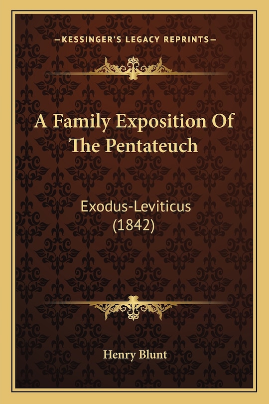 Couverture_A Family Exposition Of The Pentateuch