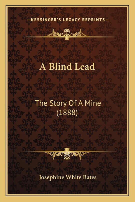 Front cover_A Blind Lead