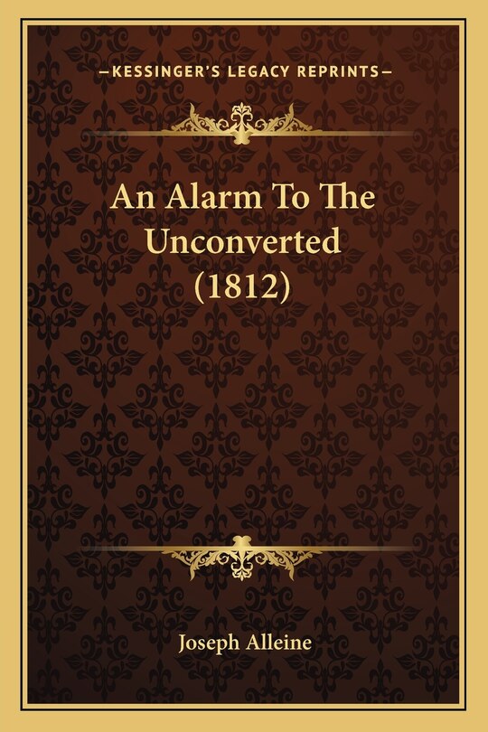 Front cover_An Alarm To The Unconverted (1812)
