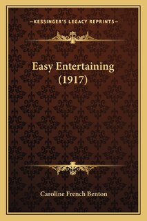 Front cover_Easy Entertaining (1917)
