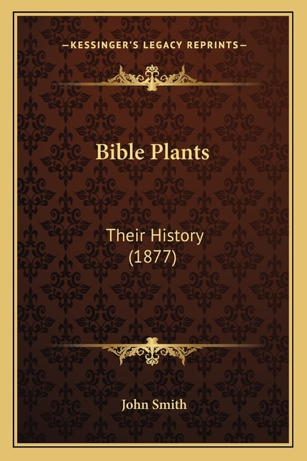 Front cover_Bible Plants