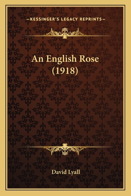 Couverture_An English Rose (1918)
