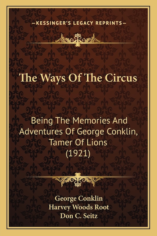 Front cover_The Ways Of The Circus