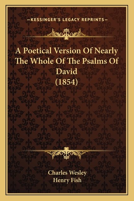 Couverture_A Poetical Version Of Nearly The Whole Of The Psalms Of David (1854)